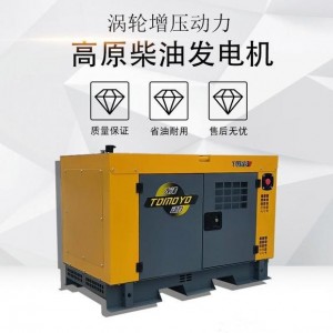 双电压高原用大泽动力TO14000ET-Z电动25L10000W等功率柴油发电机